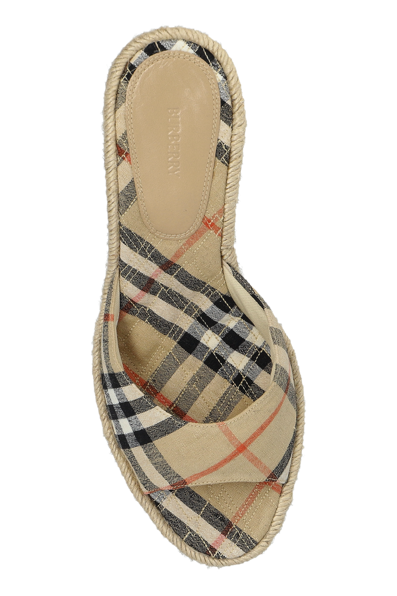 Beige Wedge sandals Mews Burberry - Vitkac AS